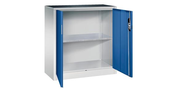 Flügeltürschrank 1000X930X400 mm 1 Einlegeboden RAL 7035/5010