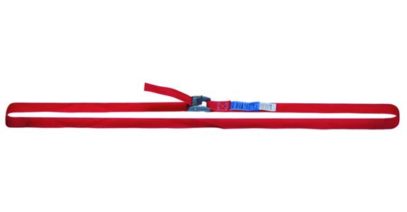 Zurrgurt Polyester 1tlg. mit Klemmschloss LC 250daN Breite 25mm Länge 6m