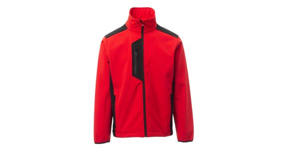Softshell-Jacke Galway rot/schwarz Gr.XS