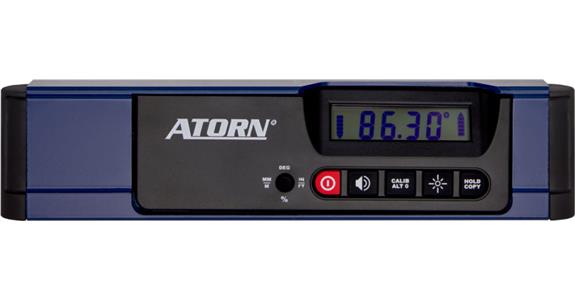 ATORN Neigungsmessgerät elektronisch 256 mm Gesamtlänge