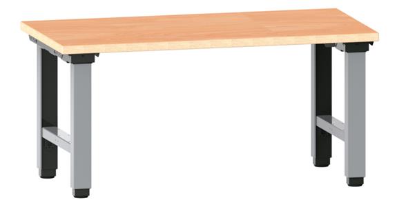 Arbeitstisch Quattro 2000x750x715-1215 mm