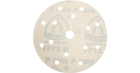 Klett-Schleifscheibe Ø 150mm 14-Loch mit Mittelloch Korn 80