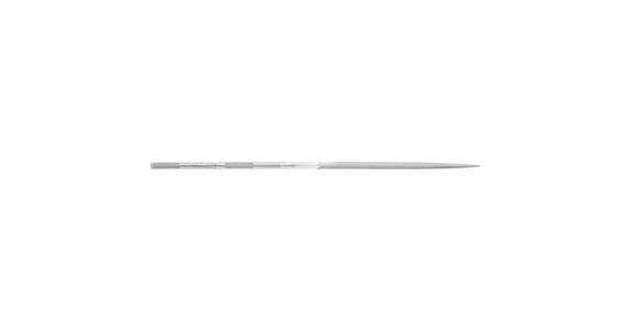 Präzisions-Nadelfeile Dreikant 160mm Schweizer Hieb 0, grob