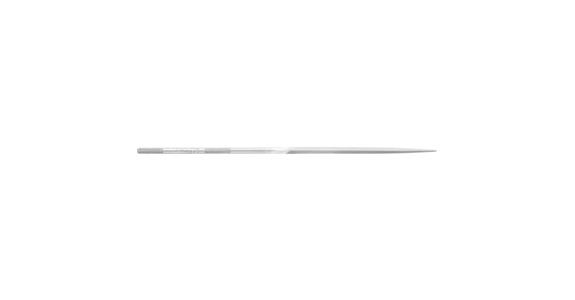 Präzisions-Nadelfeile Dreikant 160mm Schweizer Hieb 2, mittel-fein