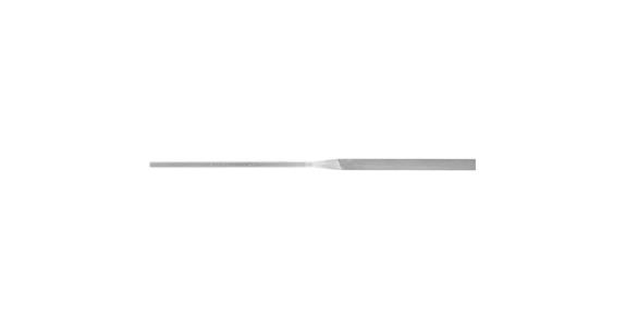 Präzisions-Hemmungsfeile Flachstumpf 140mm Schweizer Hieb 4, sehr-fein
