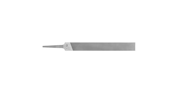Präzisions-Ansatzfeile Flachstumpf 150mm Schweizer Hieb 3, fein