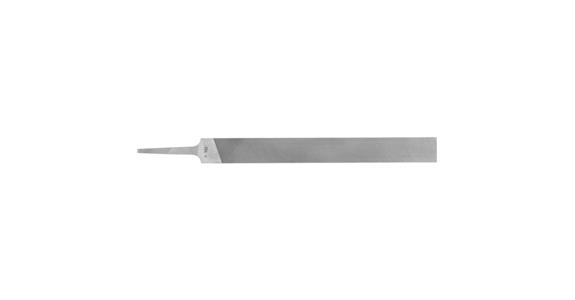 Präzisions-Ansatzfeile Flachstumpf 200mm Schweizer Hieb 0, grob