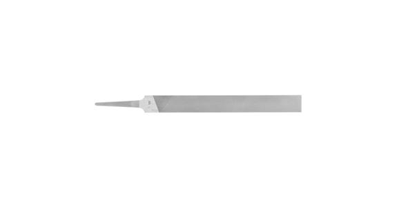 Präzisions-Ansatzfeile Flachstumpf 200mm Schweizer Hieb 1, mittel