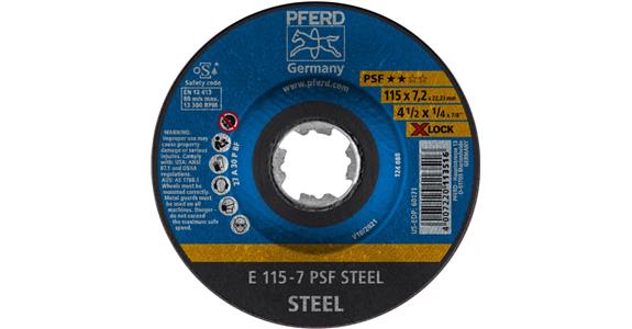Schruppscheibe PSF STEEL E 115x7,2 mm