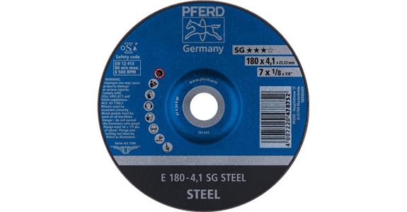Schruppscheibe SG STEEL E 180x4,1x22,23 mm
