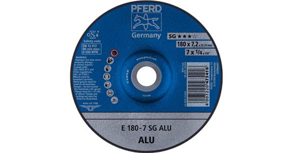 Schruppscheibe SG ALU E 180x7,2x22,23 mm