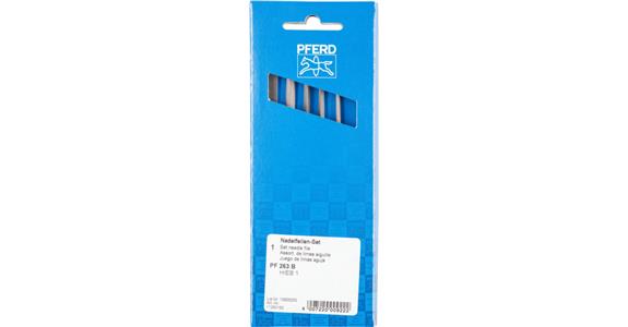 Präzisions-Nadelfeilen-Set 6-tlg. 160mm Schweizer Hieb 1, mittel