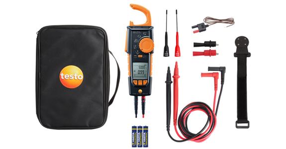Digital-Stromzangen-Multimeter testo 770-3 Set, 1000V/600A mit Bluetooth