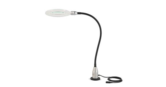 LED-Lupenleuchte Slim, Vergrößerung 6fach IP65