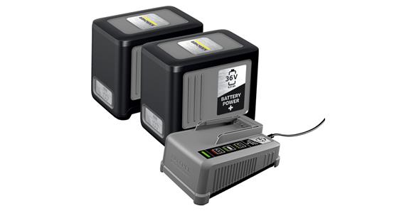 Akku-Starter Set 36V 2 x 7,5Ah