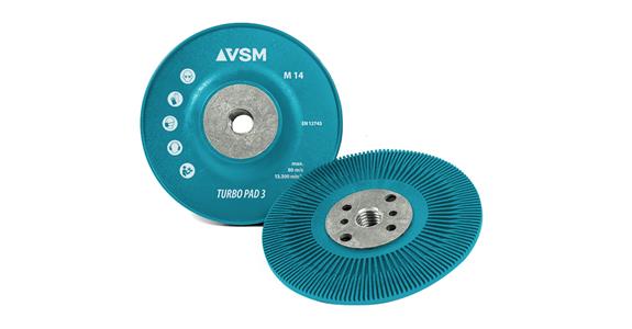 Stützteller für Fiberscheiben, extra hart Ø115mm