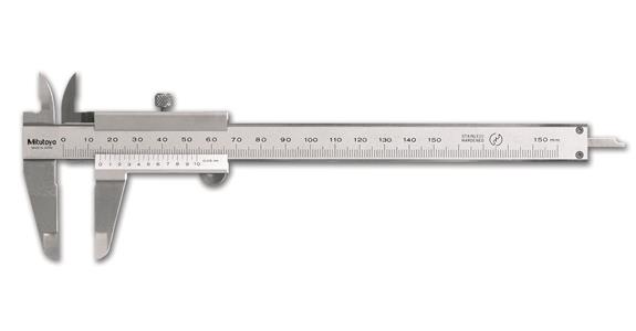 Messsch. 0-150mm/0.05 metrisch TF flach